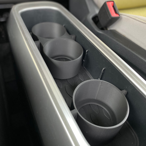 Double cup holder for VW ID. BUZZ (PETG)