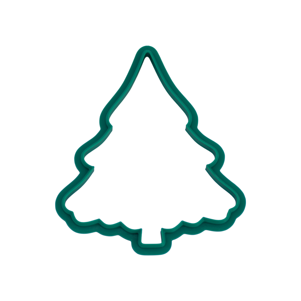 Christmas Tree Cut Out Wavy