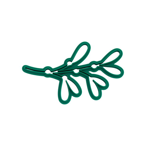Mistletoe With Berries Cutout
