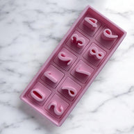 3D Printed Pottery Number Stamps Set with Storage Box – Clay Stamp Set for Ceramics & Polymer Clay – Optional Extension Handle
