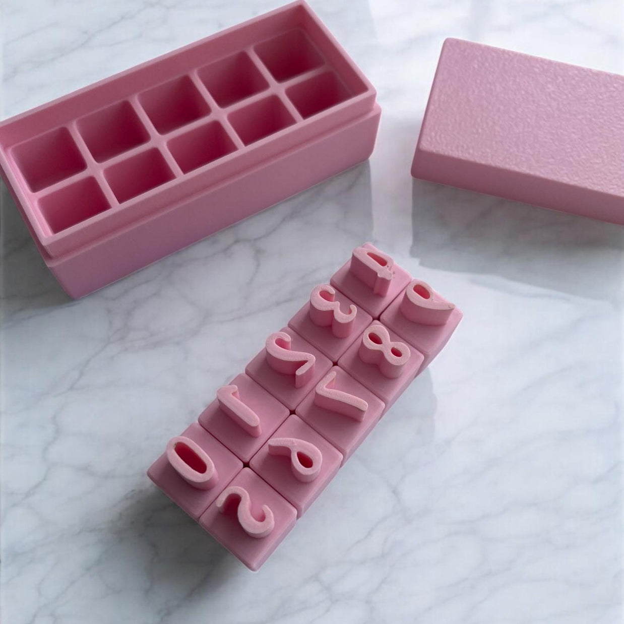 3D Printed 8mm Number Clay Stamp  Choose Individual Digits 0-9  Fits Handle 3DLABCS  Pottery Tools for Custom Ceramics
