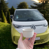 ID. Buzz Cup Holder Insert compatible for ID. Buzz Rear Tray – Drink Stabilizer for Back Seat - Tight fit no spills - Can Holder 3D Printed
