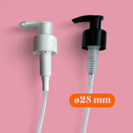 Soap/Lotion Dispenser Pump Replacement (28/410 & 28/400) – Black or White Pump with Locking Top for Liquid Soap, Lotion or Sanitizer Bottles