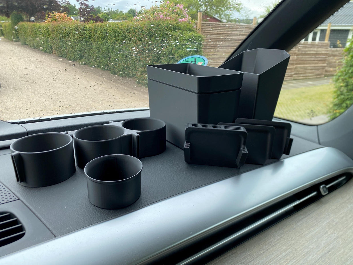 VW ID.Buzz 3D-Printed Console & Tray Accessories (Second Choice - Minor Mistakes)