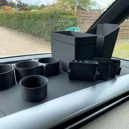 ID. Buzz Box Dual Cup Holder Insert For Center Console - 3D Printed Accessory for Buzz Box Console *PLA or PETG*