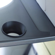 ID. Buzz Cup Holder Insert compatible for ID. Buzz Rear Tray – Drink Stabilizer for Back Seat - Tight fit no spills - Can Holder 3D Printed